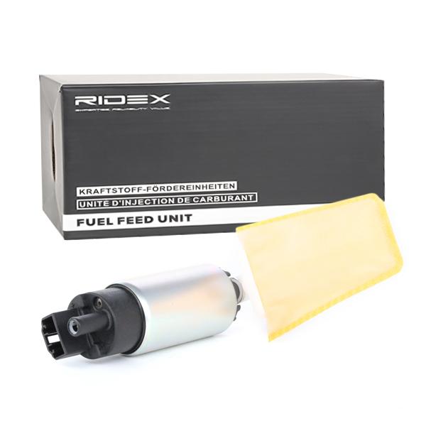 Bild von RIDEX 458F0005 Kraftstoffpumpe elektrisch HYUNDAI: i30 I Schrägheck, i30 I Kombi, LANTRA 2, HONDA: CIVIC 5 Coupe, CR-V 1, Accord 7 Limousine