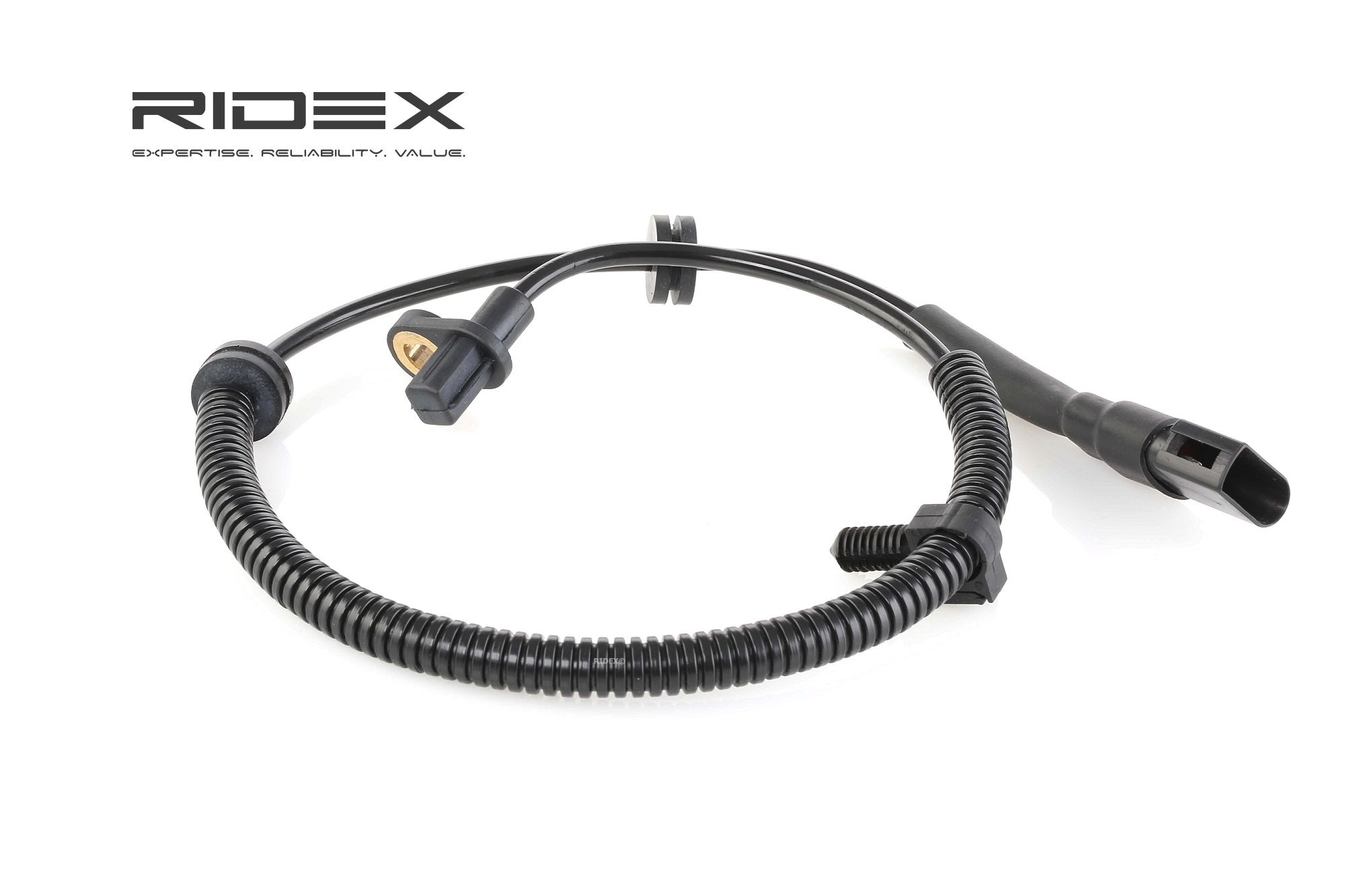 Bild von RIDEX ABS Sensor Hinterachse beidseitig 412W0038 Drehzahlsensor,Raddrehzahl Sensor FORD,FOCUS Kombi (DNW),FOCUS (DAW, DBW),FOCUS Stufenheck (DFW)