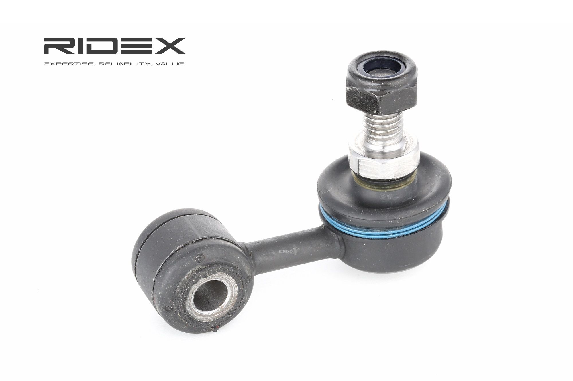 Bild von RIDEX 3229S0119 Koppelstange Pendelstütze, Stabistange, Stabilisatorstange Vorderachse beidseitig 51 MM10x1.5R VOLKSWAGEN: Golf 3 Cabrio, GOLF 3