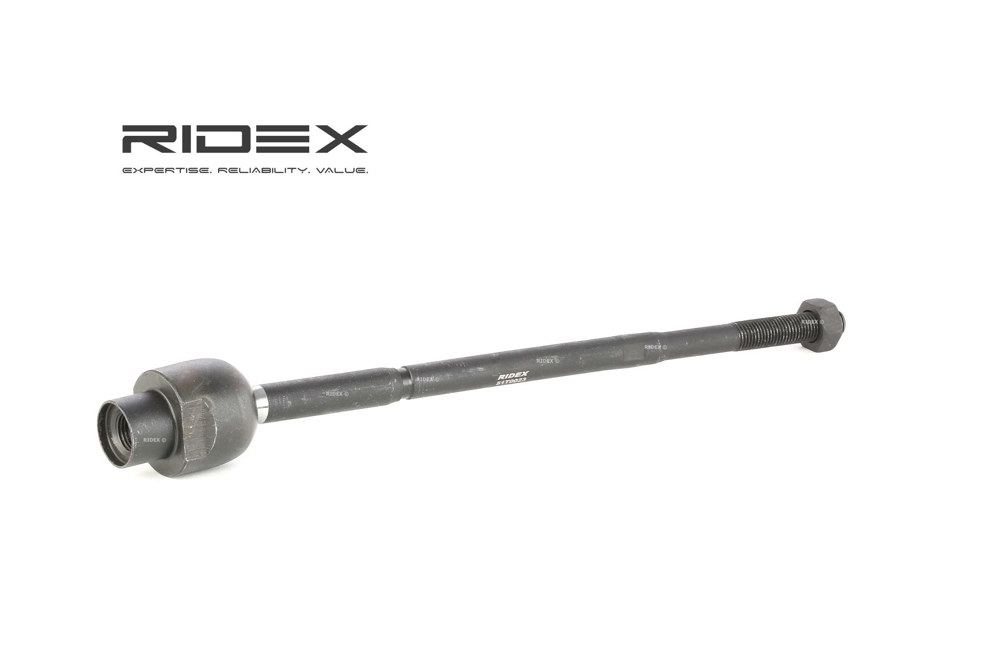Bild von RIDEX Axialgelenk beidseitig 51T0023 Axialgelenk, Spurstange OPEL,VAUXHALL,Corsa C Schrägheck (X01),COMBO Kasten/Kombi,COMBO Tour