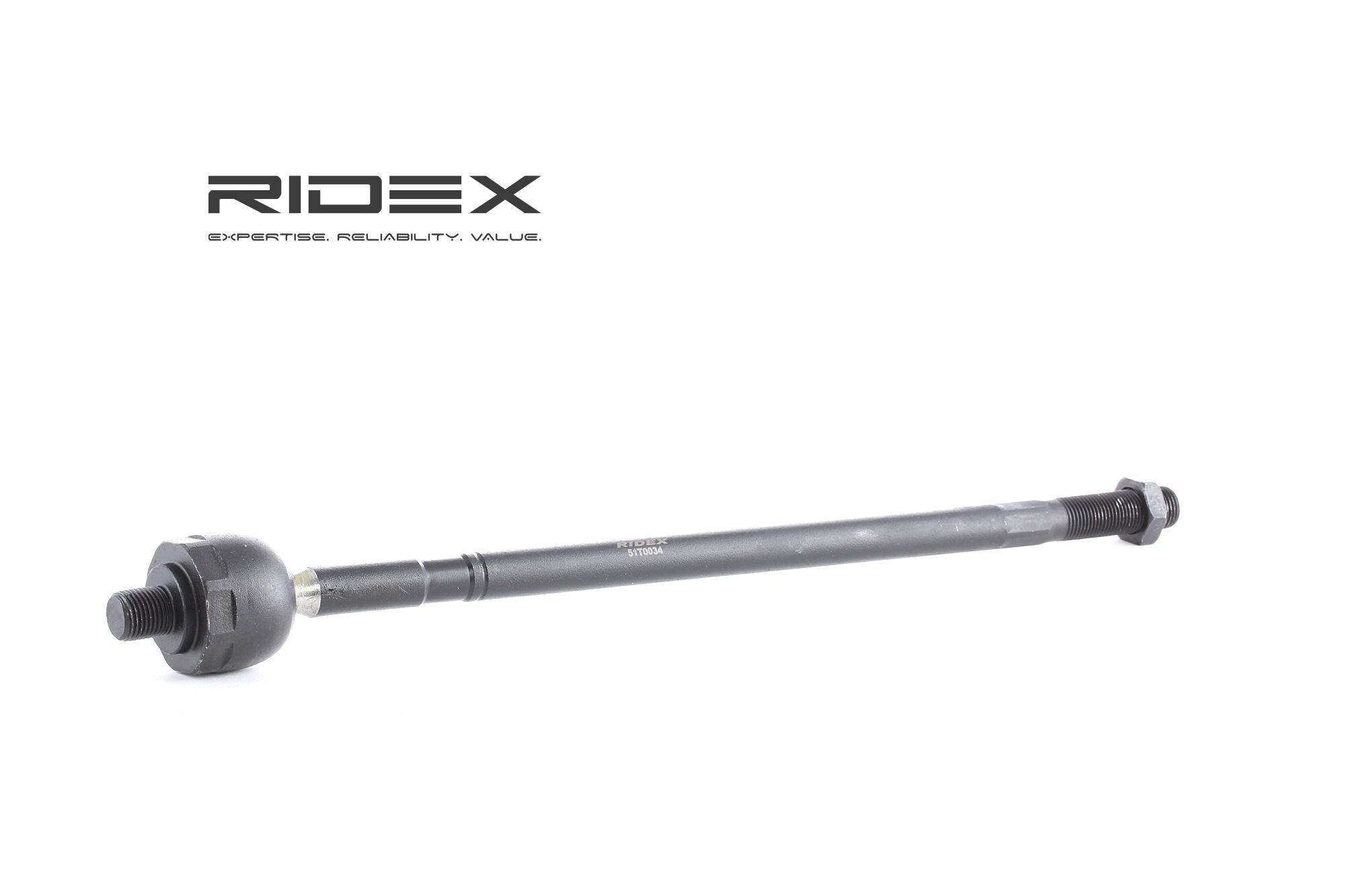 Bild von RIDEX Axialgelenk beidseitig 51T0034 Axialgelenk, Spurstange VW,MERCEDES-BENZ,LT 28-46 II Kastenwagen (2DA, 2DD, 2DH),LT 28-35 II Bus (2DB, 2DE, 2DK)