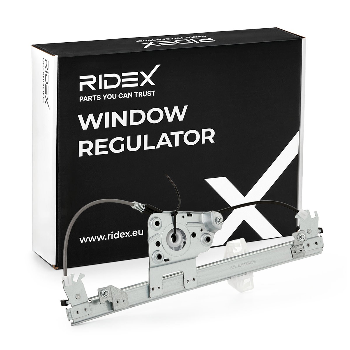 Bild von RIDEX 1561W0167 Fensterheber hinten, rechts elektrisch ohne Elektromotor mit Komfortfunktion BMW: 3 Touring, 3 Saloon