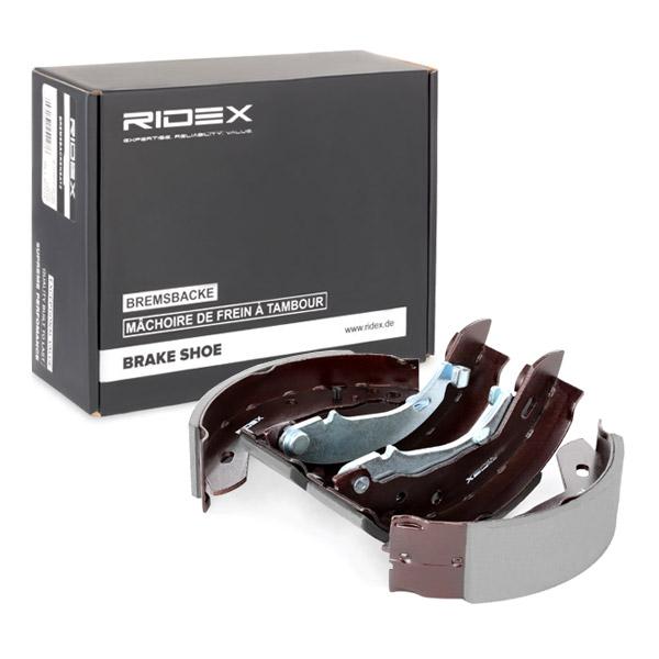 Bild von RIDEX Bremsbacken Hinterachse 70B0111 Trommelbremsbacken,Bremsbackensatz RENAULT,PEUGEOT,SUPER 5 (B/C40_),CLIO I (B/C57_, 5/357_)