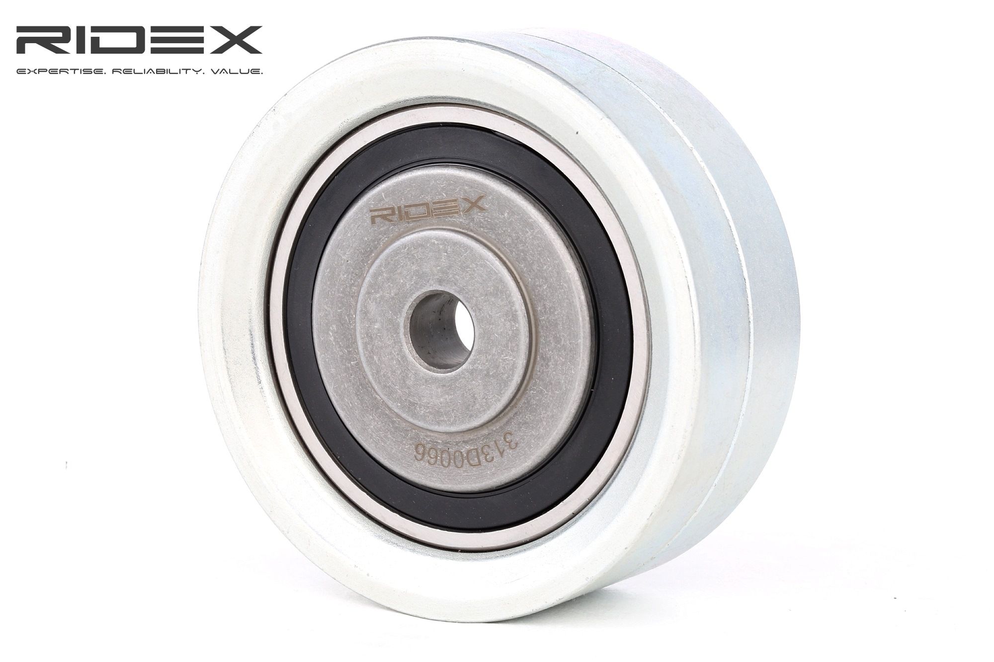 Bild von RIDEX Umlenk-/Führungsrolle, Zahnriemen 313D0066  VW,AUDI,SKODA,TOURAN (1T1, 1T2),GOLF VI (5K1)