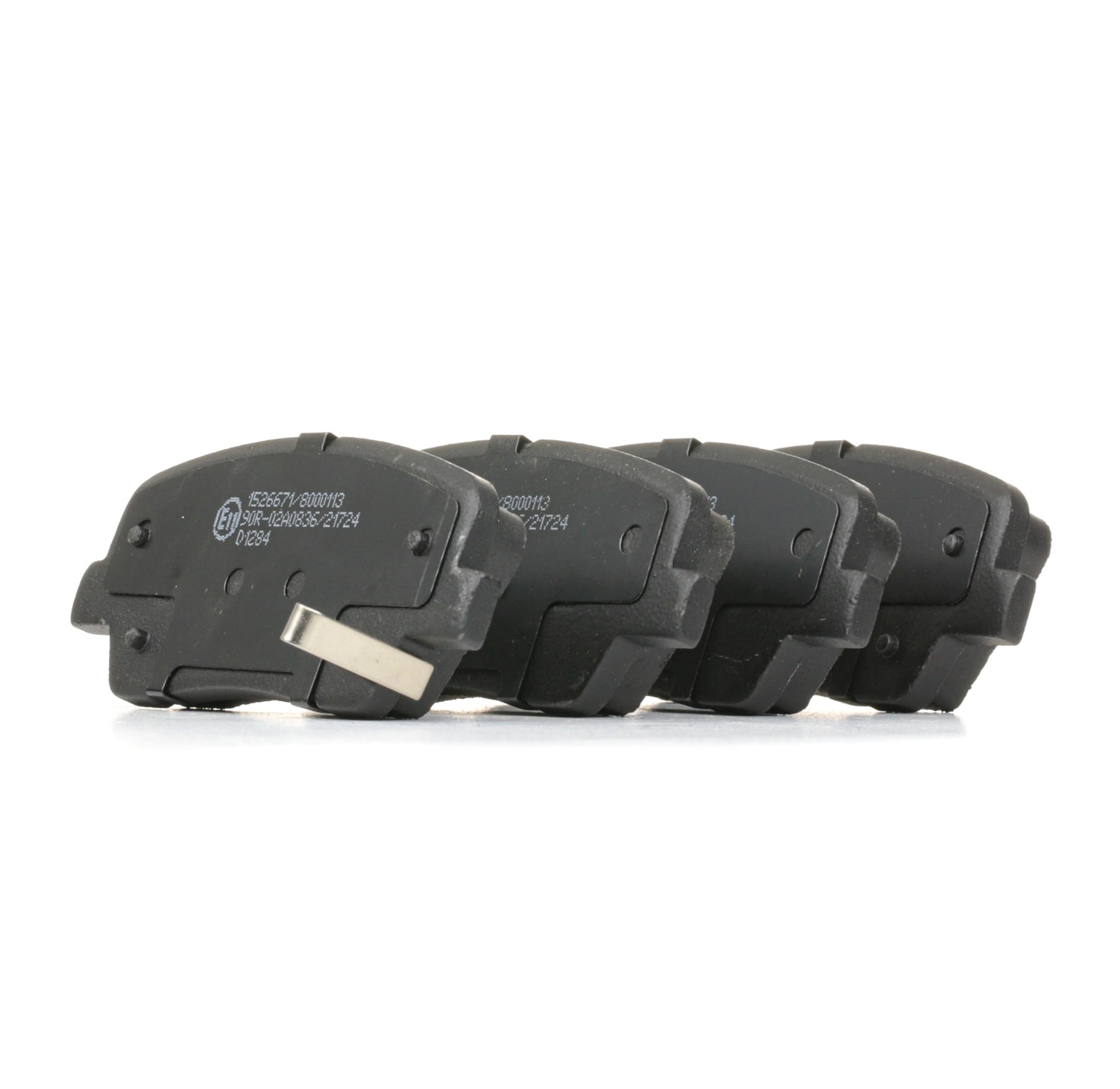 Bild von RIDEX Bremsbelagsatz Hinterachse 402B0494 Bremsbeläge,Bremsklötze HYUNDAI,KIA,SSANGYONG,SANTA FÉ II (CM),Santa Fé III (DM),Grand Santa Fé (DM)
