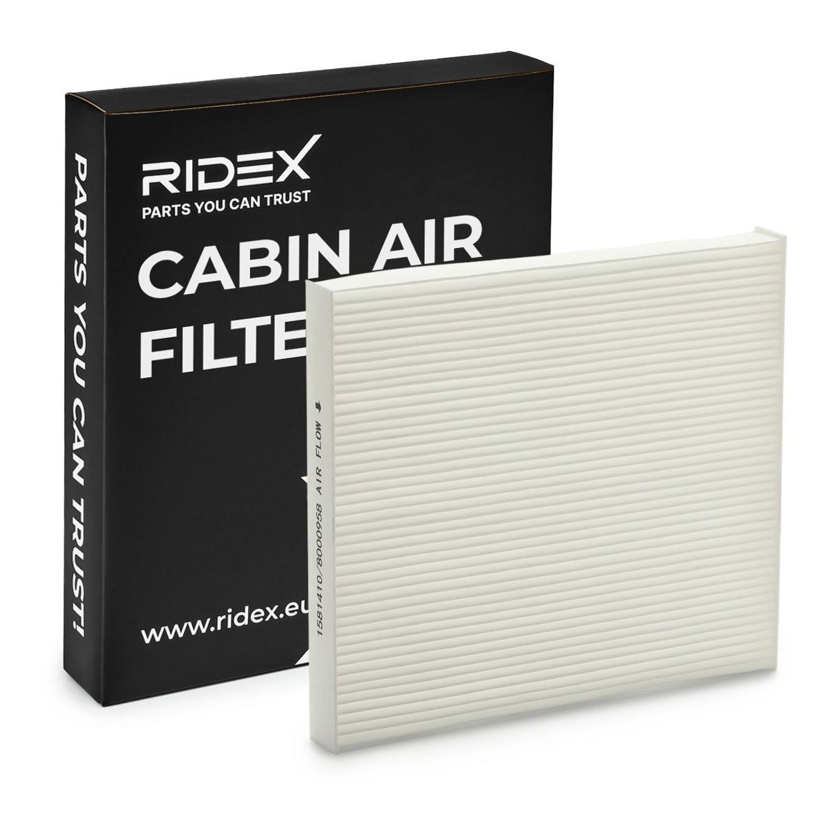 Bild von RIDEX 424I0033 Innenraumfilter Filter, Innenraumluft, Pollenfilter, Mikrofilter Pollenfilter 196 216 25 MAZDA: 6 Estate, 6 Saloon, 6 Hatchback
