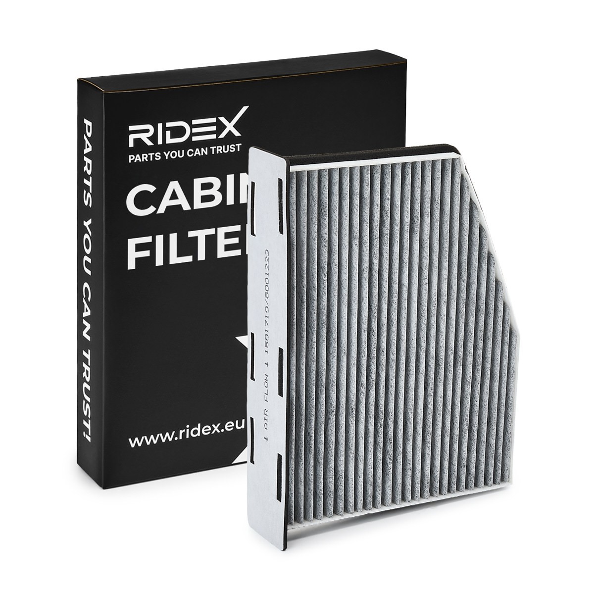 Bild von RIDEX Innenraumfilter Filtereinsatz 424I0216 Filter, Innenraumluft,Pollenfilter VW,AUDI,SKODA,Golf V Schrägheck (1K1),TOURAN (1T1, 1T2),GOLF VI (5K1)