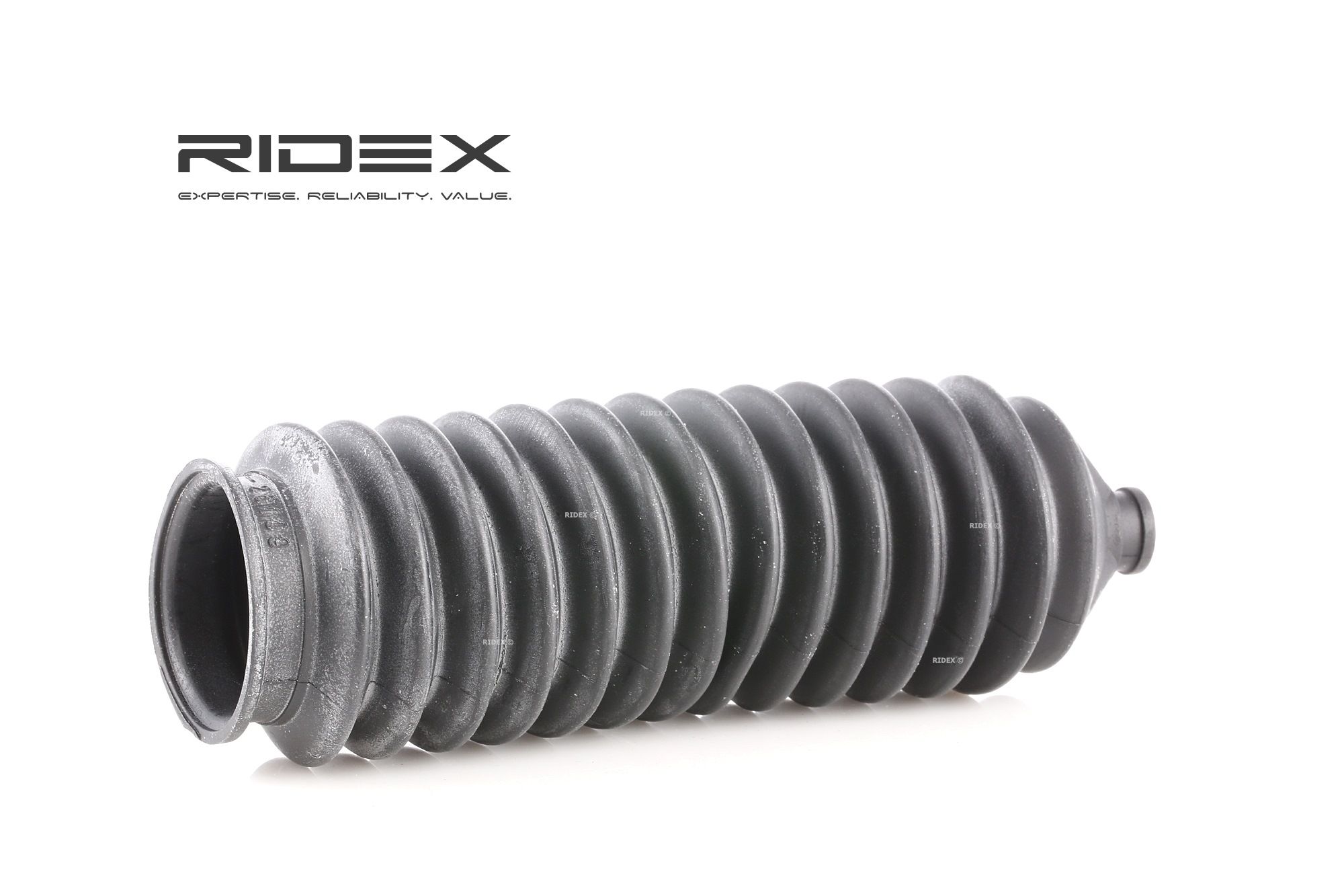 Bild von RIDEX Lenkmanschette 191B0051 Faltenbalg, Lenkung MAZDA,SUZUKI,MX-5 II (NB),MX-5 I (NA),FAMILIA IV (BF),MX-3 (EC),323 C IV (BG),323 P V (BA)