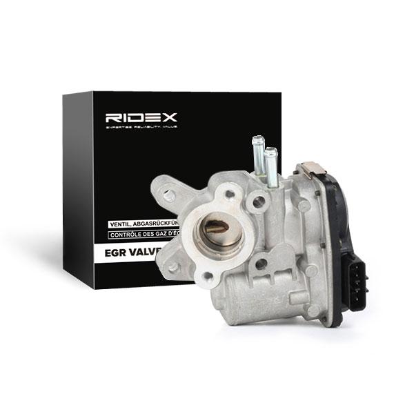 Bild von RIDEX 1145E0044 AGR-Ventil Abgasrückführungsventil, Abgasrückführung, Ventil für Abgasrückführung elektrisch Magnetventil NISSAN: NP300 Navara Pickup