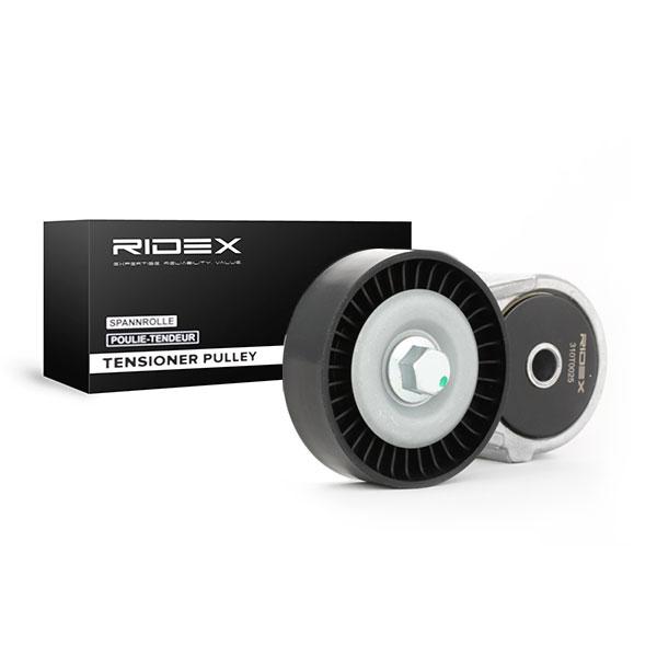 Bild von RIDEX Spannrolle 310T0025 Spannrolle, Keilrippenriemen OPEL,CHEVROLET,SAAB,ZAFIRA B (A05),Corsa C Schrägheck (X01),Meriva A (X03)