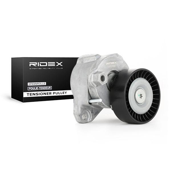 Bild von RIDEX Spannrolle 310T0058 Spannrolle, Keilrippenriemen MERCEDES-BENZ,E-Klasse Limousine (W211),C-Klasse Limousine (W204),C-Klasse T-modell (S204)