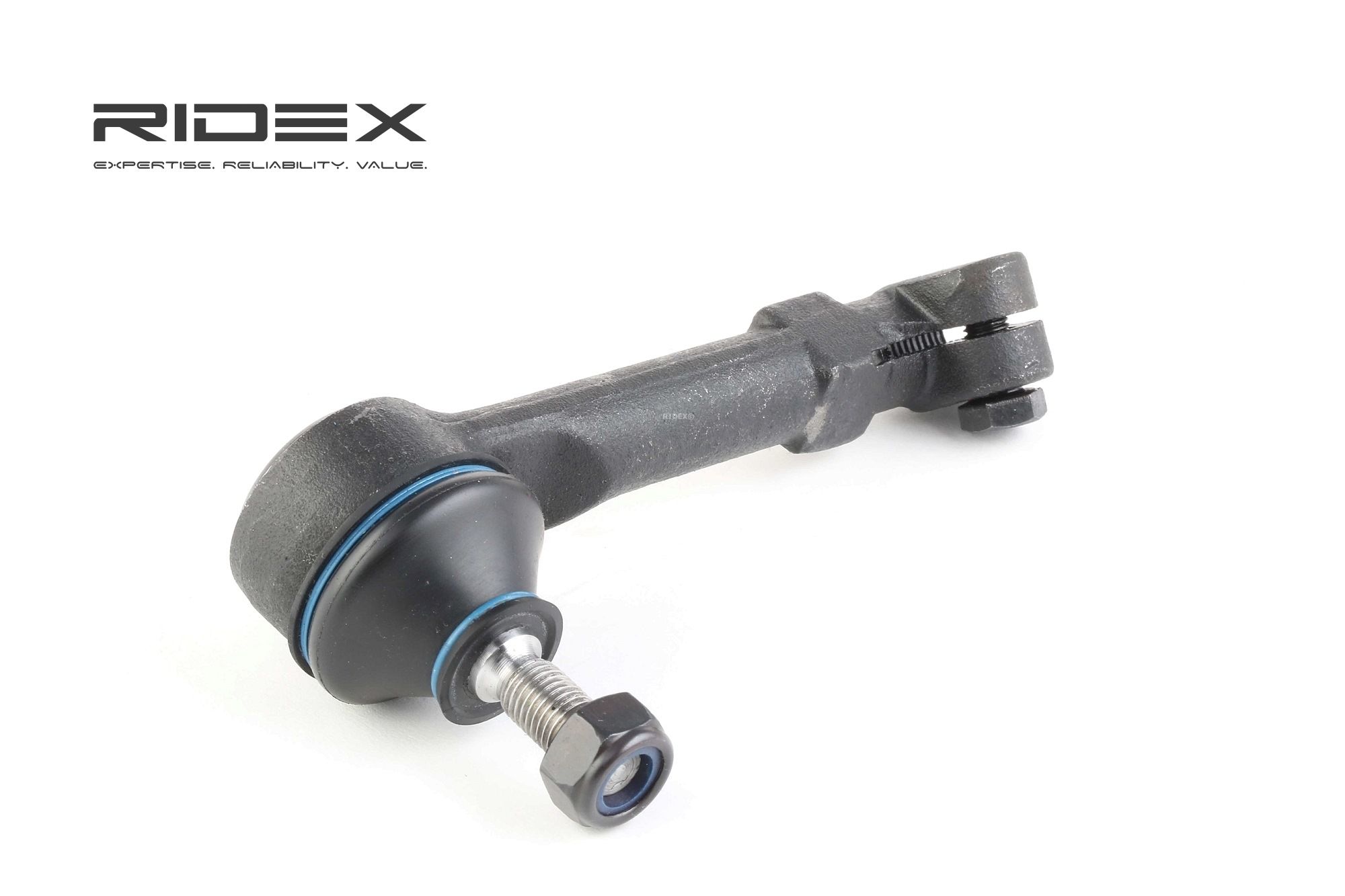 Bild von RIDEX Spurstangenkopf Vorderachse links 914T0074 Spurstangengelenk,Lenkstangenkopf RENAULT,KANGOO (KC0/1_),Scénic I (JA0/1_, FA0_)