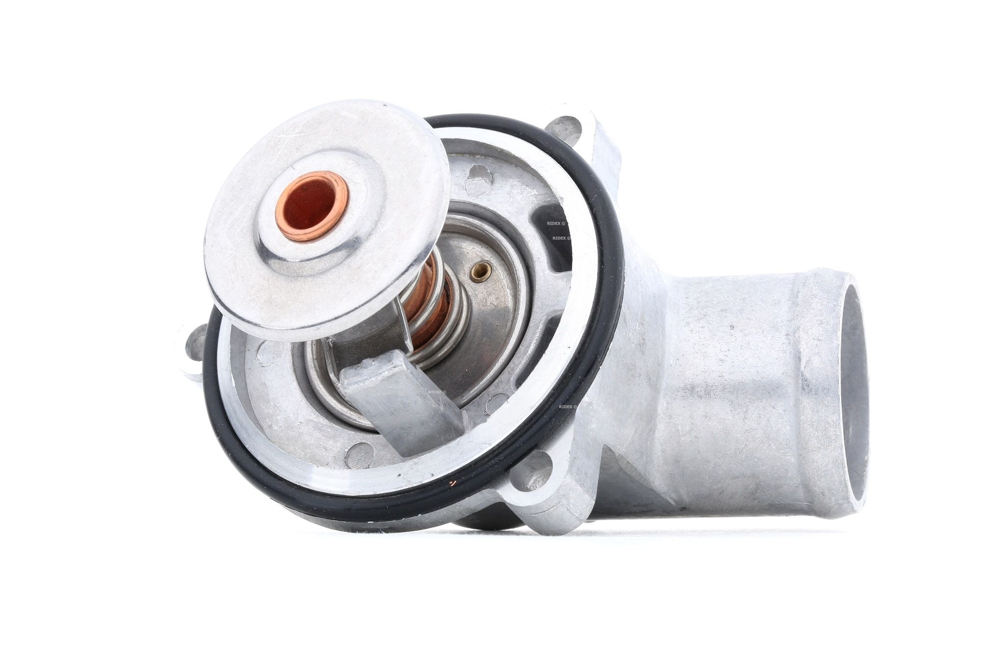 Bild von RIDEX 316T0063 Kühlwasserthermostat Thermostat, Thermostat, Kühlmittel, Kühler Thermostat 88 mit Dichtung mit Gehäuse, Metallgehäuse
