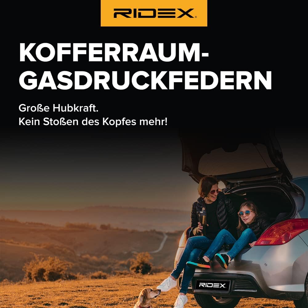 Bild von RIDEX 219G0814 Heckklappendämpfer Kofferraum Dämpfer, Gasfeder Heckklappe, Kofferraum Stoßdämpfer 330 573 VOLVO: V40 Hatchback