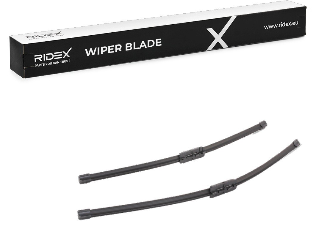 Bild von RIDEX Scheibenwischer vorne 298W0195 Wischblatt,Wischerblätter VW,FIAT,VOLVO,TIGUAN (5N_),MULTIPLA (186),V70 II (285),XC90 I (275),S60 I (384)