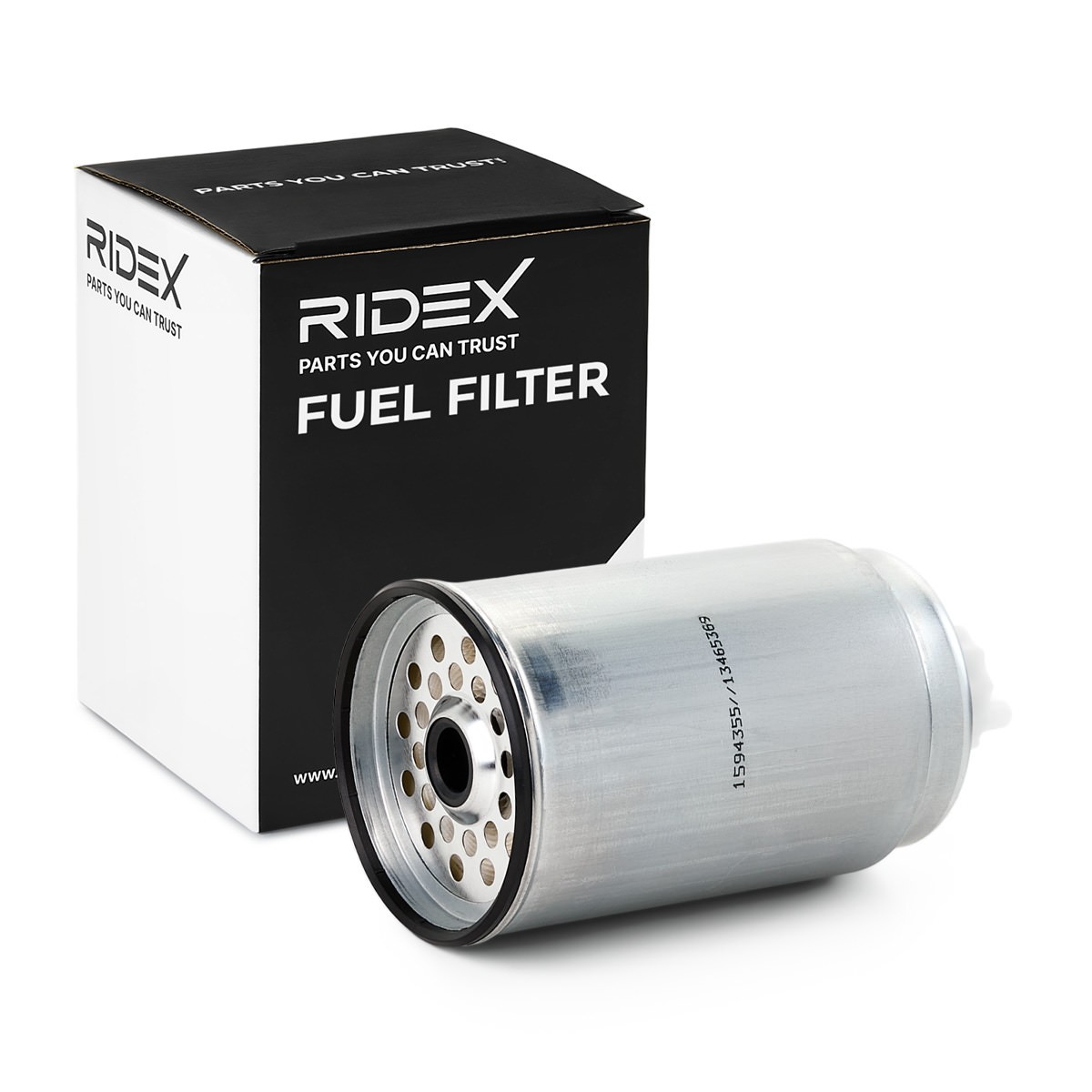 Bild von RIDEX Kraftstofffilter Kraftstoffart: Diesel 9F0175 Leitungsfilter,Spritfilter FORD,LDV,TRANSIT Pritsche/Fahrgestell (T_ _),TRANSIT  MK-5 Bus (E_ _)