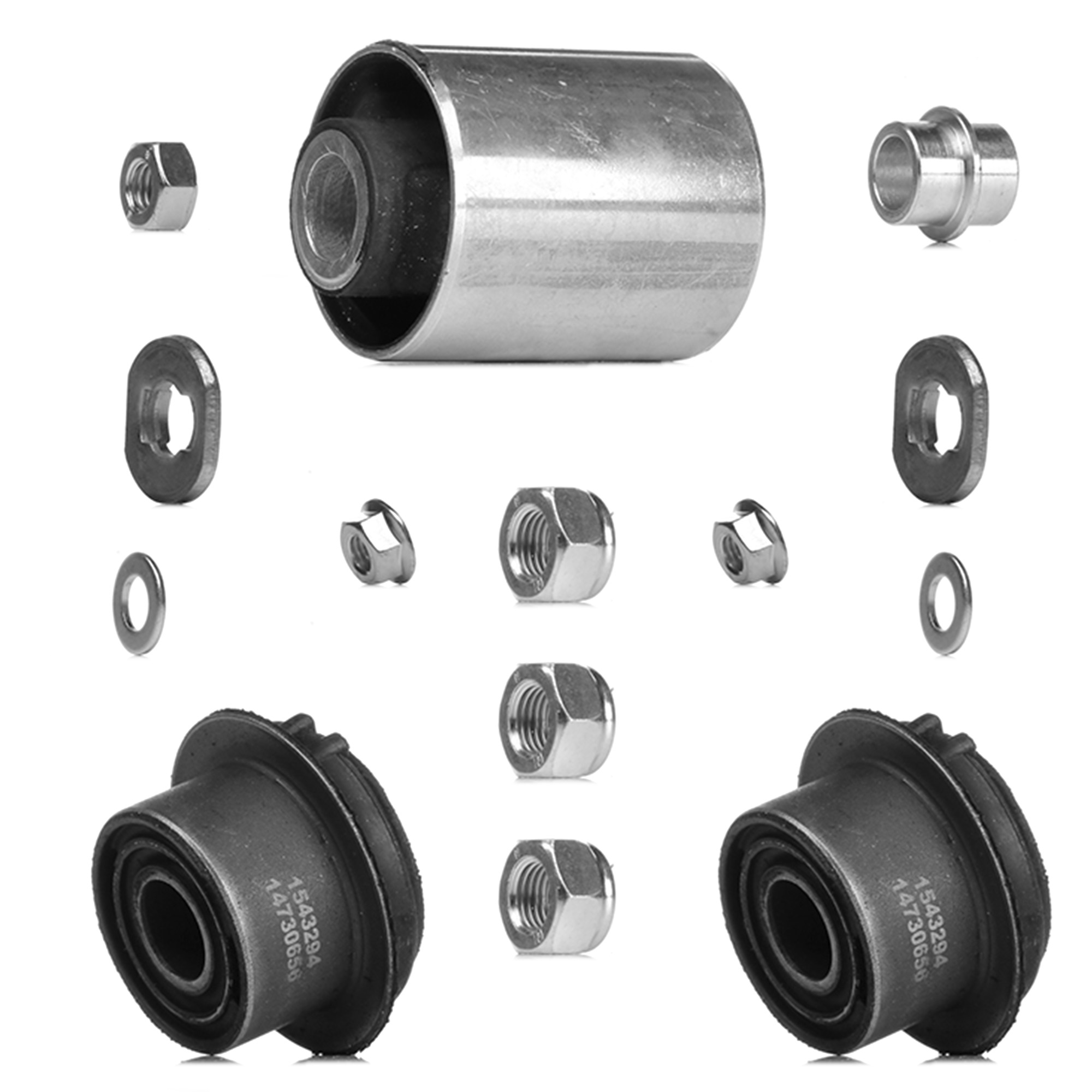 Bild von RIDEX 772S0051 Querlenker-Reparatursatz Reparatursatz, Querlenker, Querlenkersatz Vorderachse beidseitig MERCEDES-BENZ: C-Class Saloon