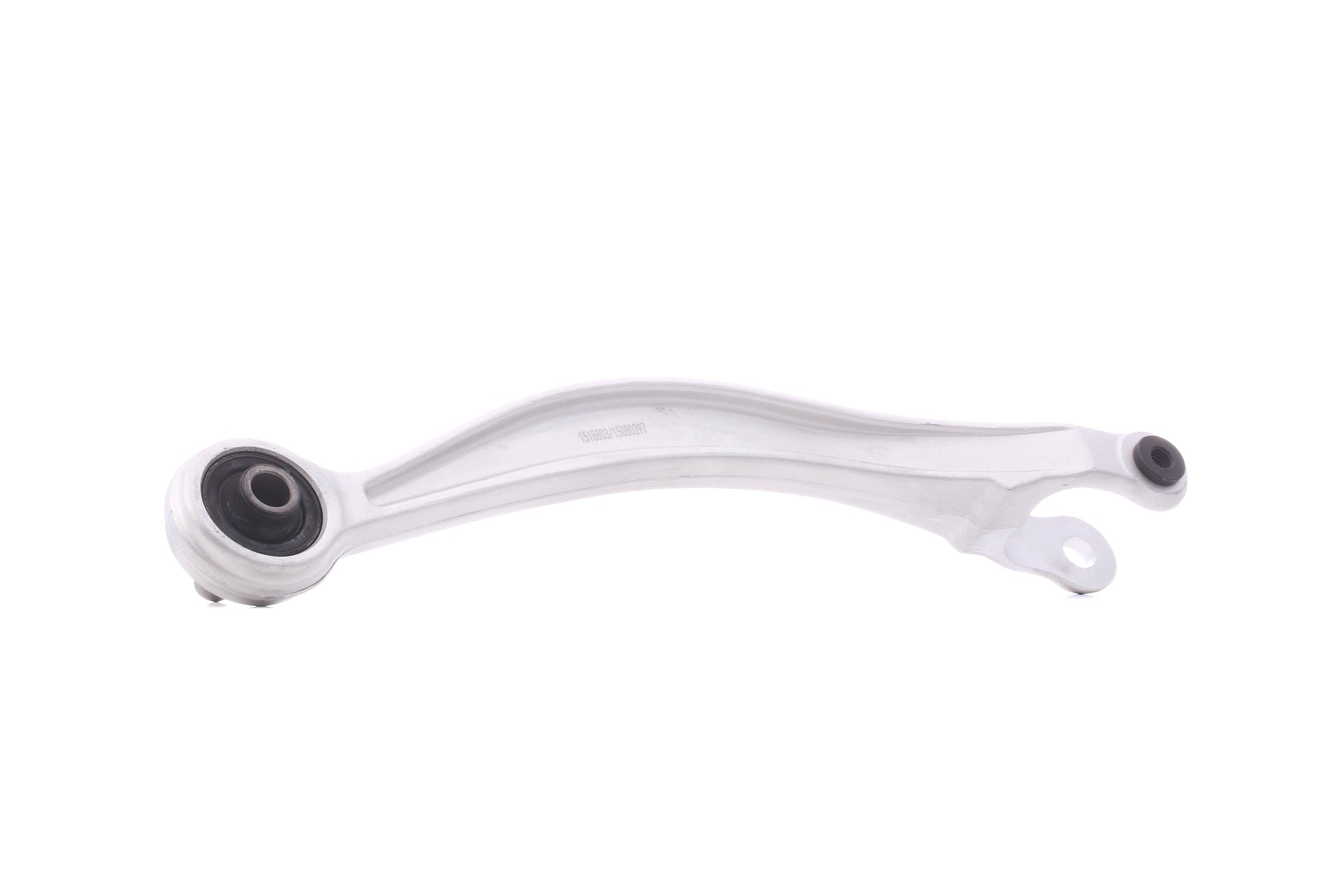 Bild von RIDEX 273C1677 Querlenker Lenker, Radaufhängung, Dreieckslenker, Achslenker Vorderachse links, unten, hinten Querlenker Aluminium