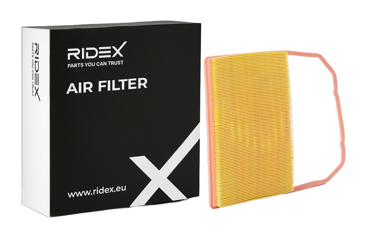 Bild von RIDEX Luftfilter Filtereinsatz 8A0968 Motorluftfilter,Filter für Luft VW,SEAT,up! Schrägheck (121, 122, BL1, BL2),POLO (AW1, BZ1),IBIZA V (KJ1)