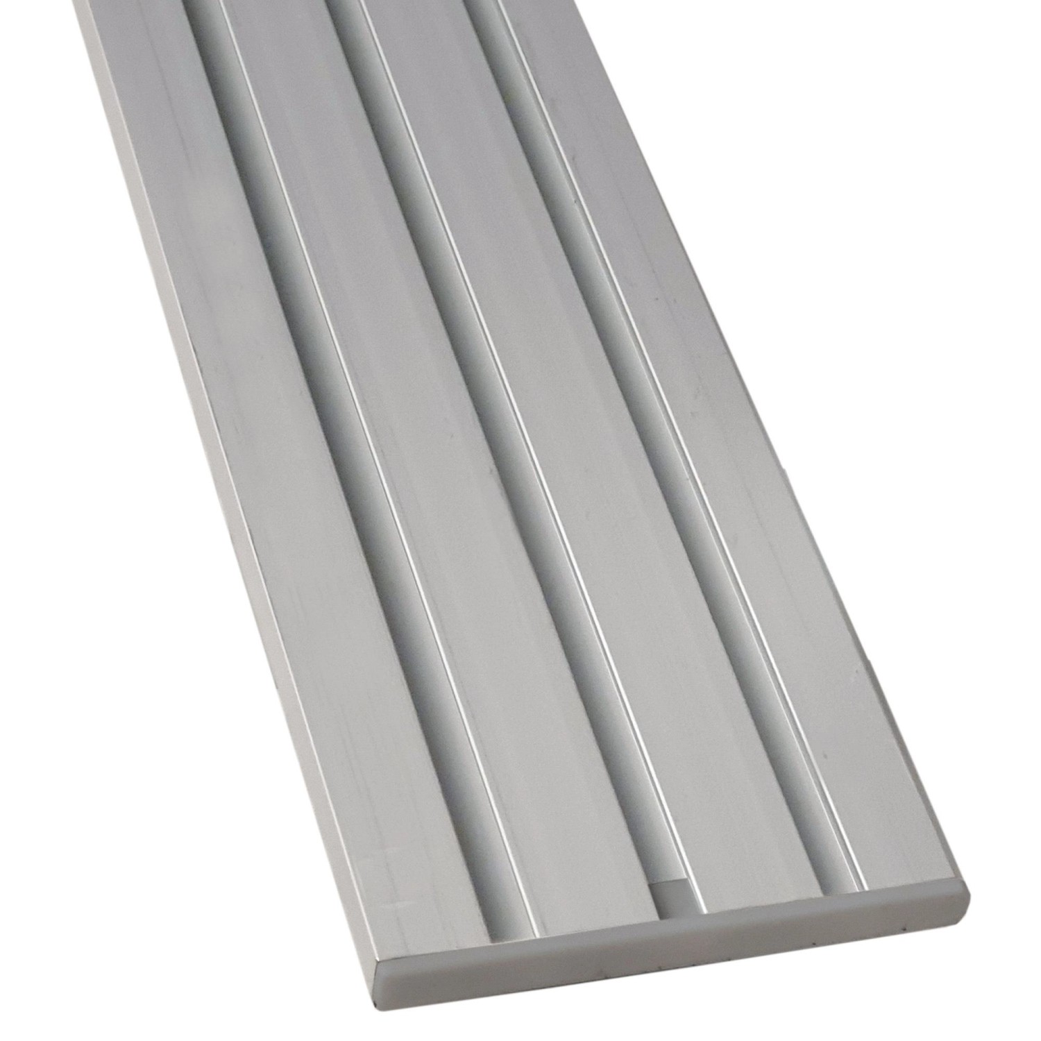 Bild von Bestlivings Vorhangschiene 300 cm Aluminium Silber 3 Lauf / 120 cm & 2 x 90 cm