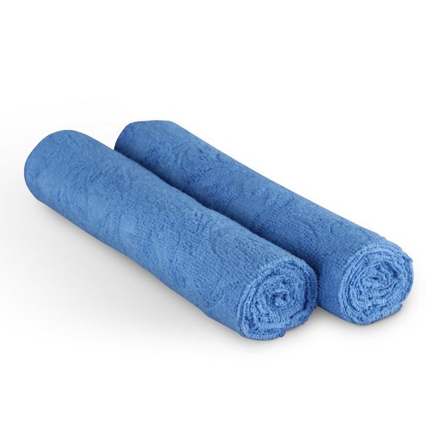 Bild von Bestlivings 20315 Geschirrtuch - Hoch Tief Struktur Mikrofasertuch (88% Polyester 12% Polyamid, 45x65 cm, 2-tlg., Microfasertuch Handtuch - Reinigungstuch - hochwertig 220g/m² Qualität)