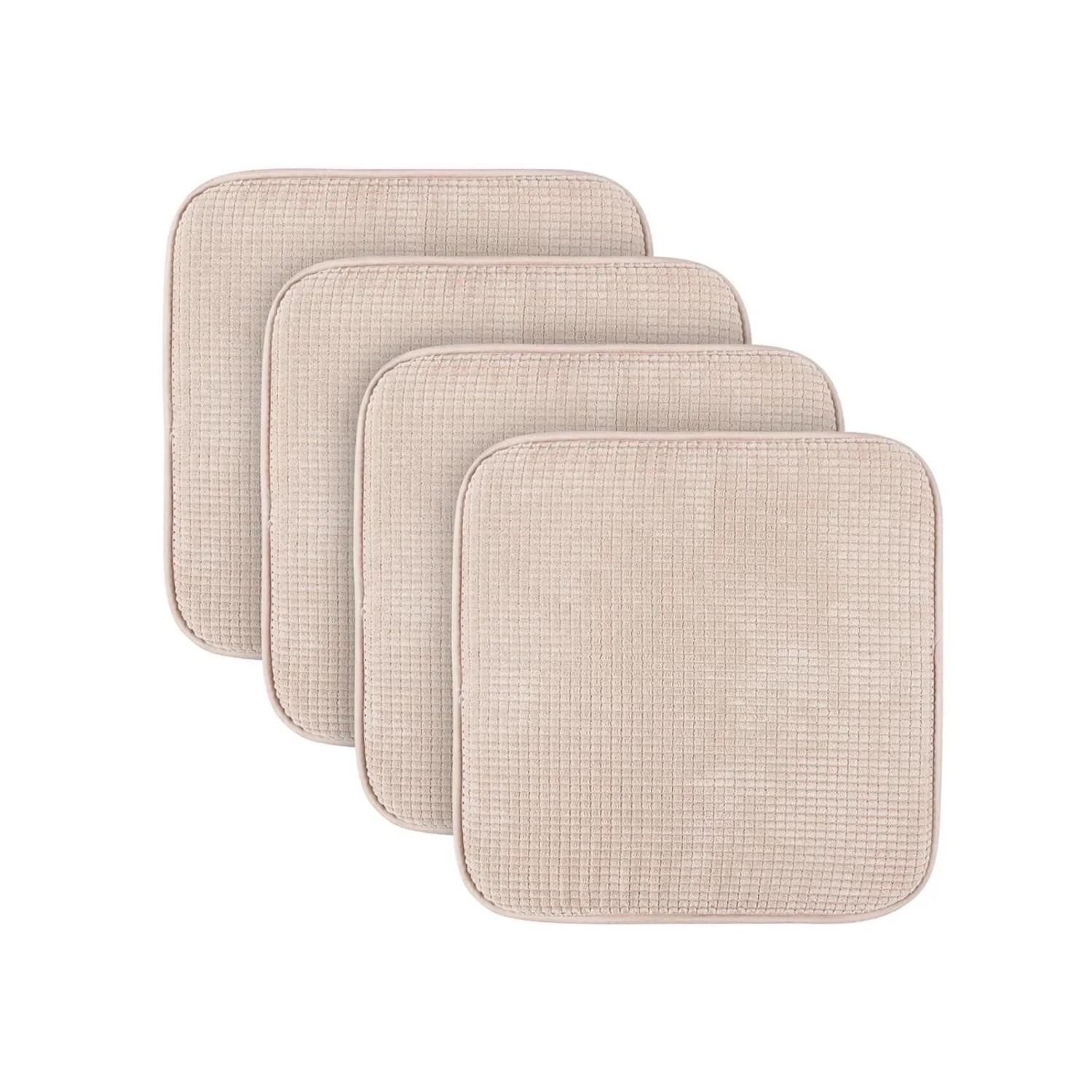 Bild von Bestlivings Stuhlkissen Sitzkissen Struktur - Anti Rutsch, Sitzauflage Uni (38x38cm) Stuhlpolster Stuhlauflage