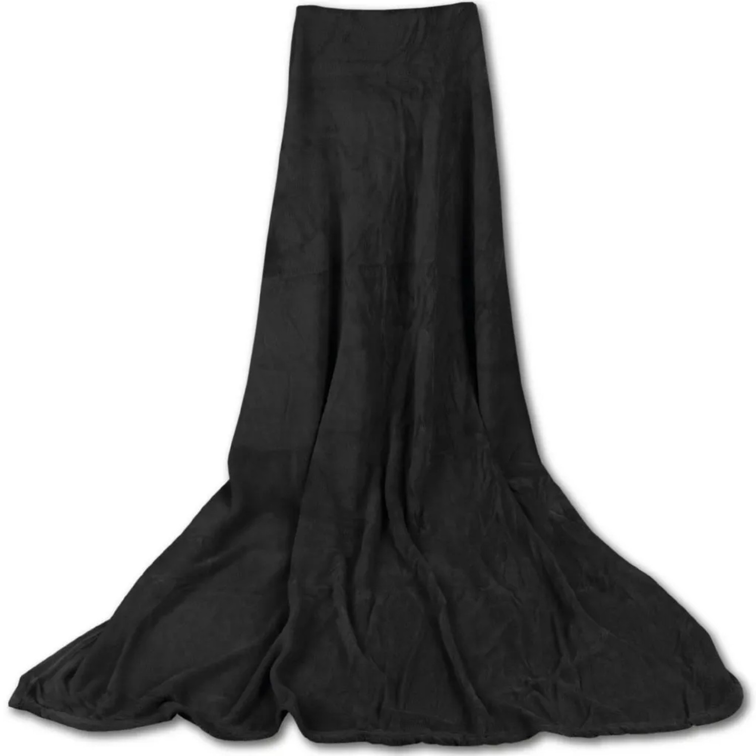 Bild von Bestgoodies Mikrofaser Decke Schwarz Jetblack 150 x 200 cm