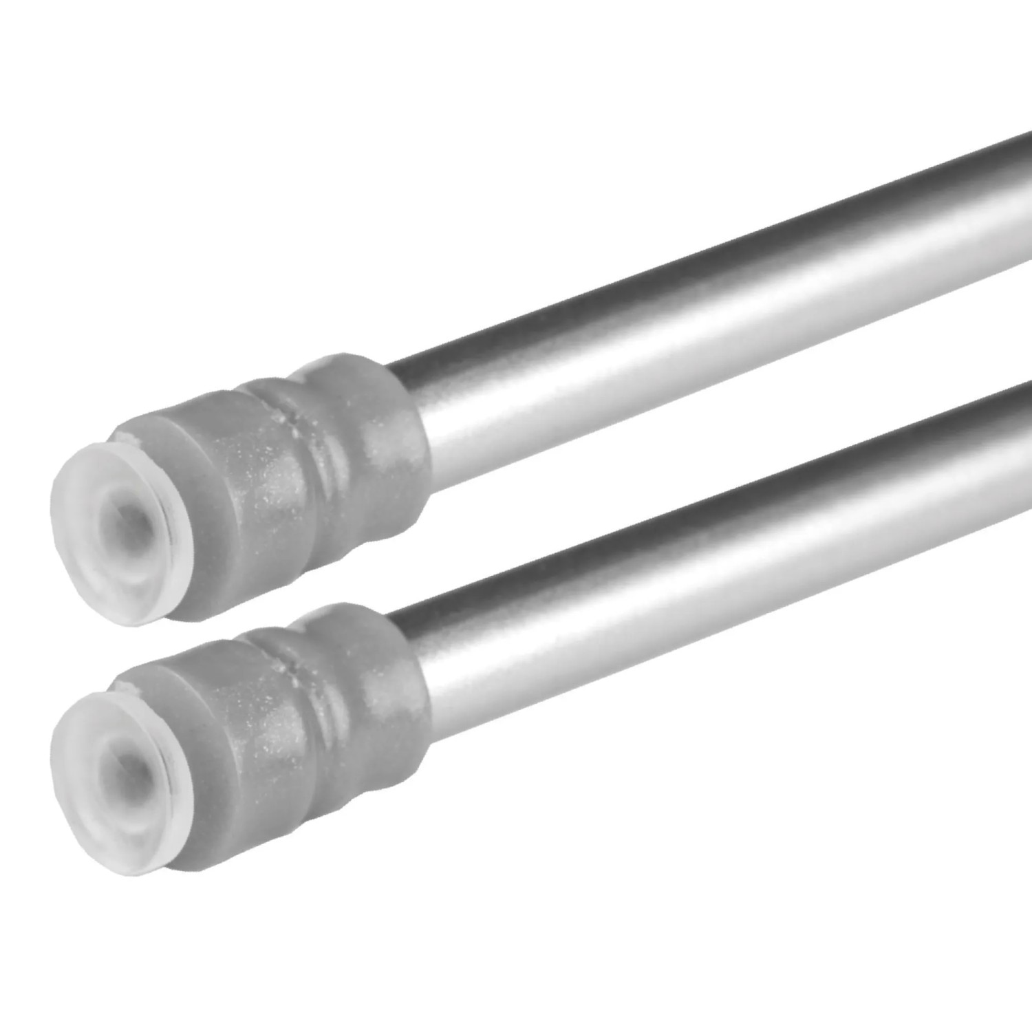 Bild von Bestlivings Klemmstangen mit Schraubtechnik Matt Silber 80 bis 120 cm 2er Pack