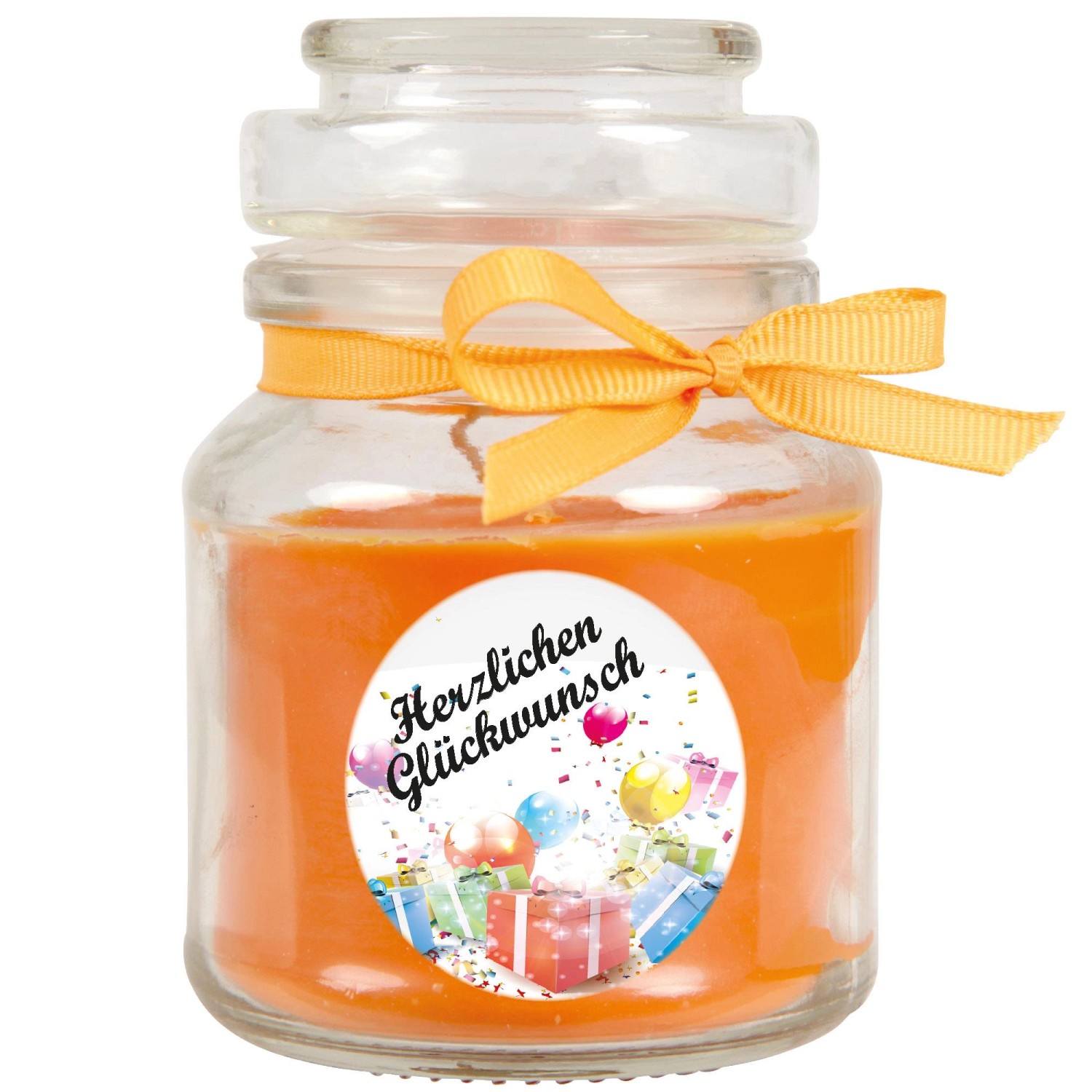 Bild von HS Candle Duftkerze & Glas Happy Birthday Honigmelone Geschenke