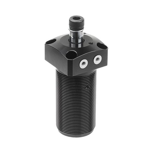 Bild von SCHWENKSPANNER PNEUMATISCH, FÜR BÜGELGRIFF, GR.12 RECHTSSCHWENKEND, D=M25X1,5, H=75, ALUMINIUM SCHWARZ