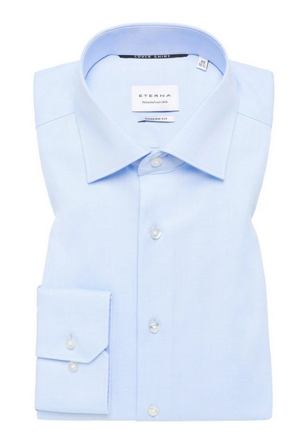 Bild von ETERNA Cover Shirt Business-Hemd, Modern-Fit, Kent-Kragen, für Herren, blau, 46