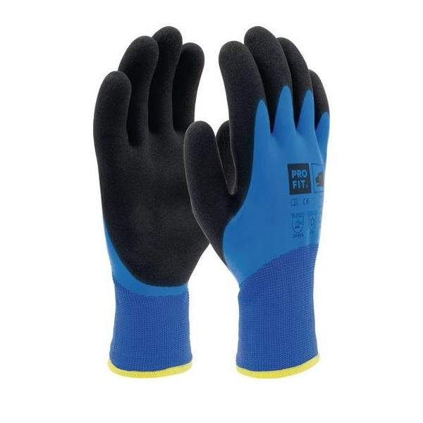 Bild von Pro Fit Kälteschutzhandschuh Absolut Cool Gr.8 blau/schwarz EN 388,EN 511 PSA