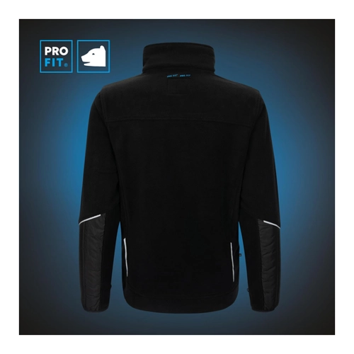 Bild von PRO FIT Funktionale Hybrid Fleecejacke – Wärmende Steppfront für Unisex