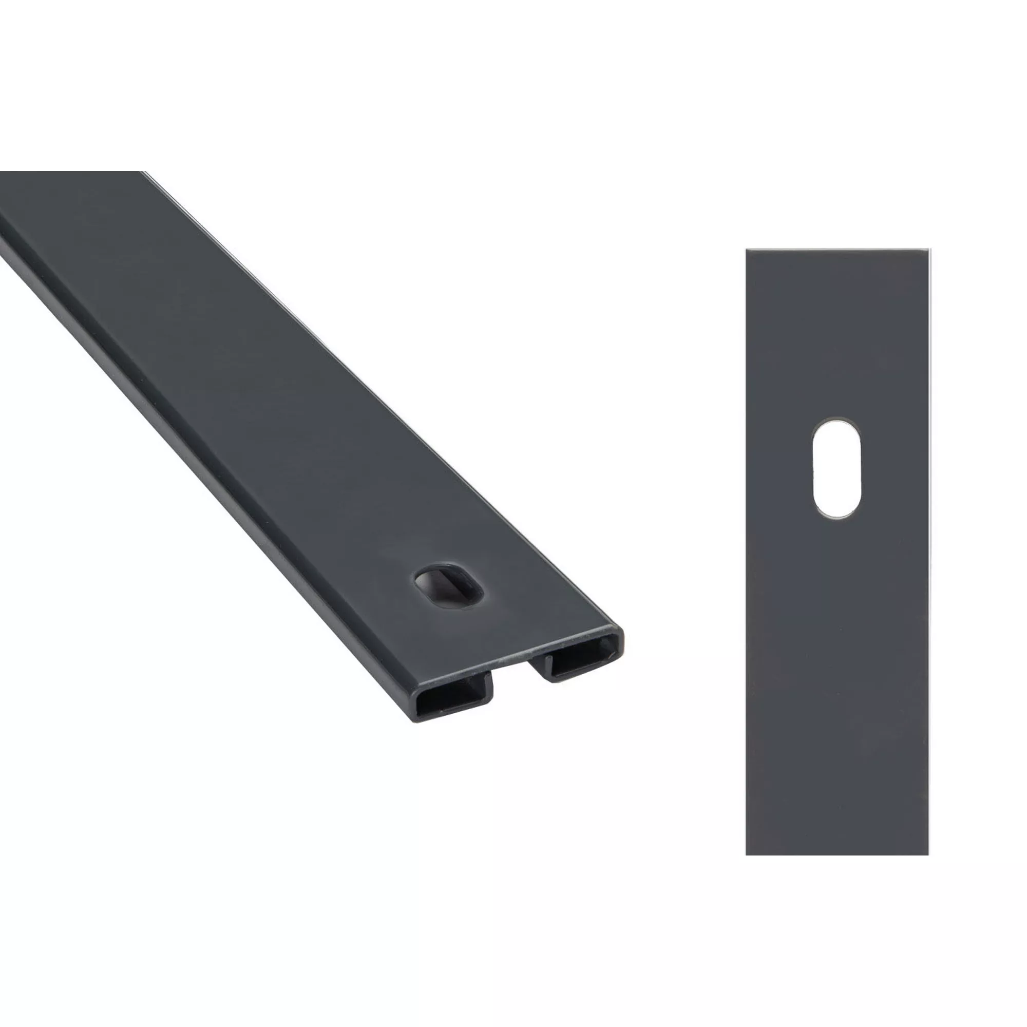 Bild von deutsche zauntechnik Abdeckleiste anthrazitgrau für Pfosten Typ VAP 103 cm
