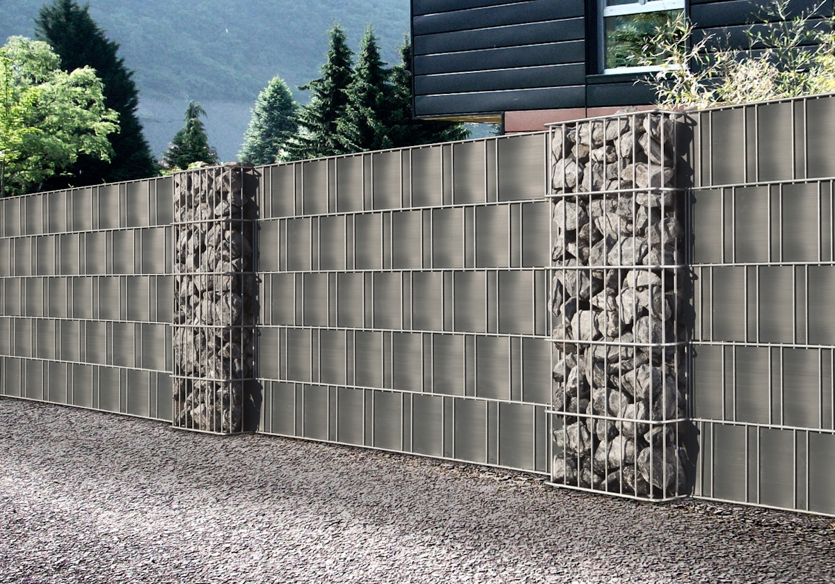 Bild von dz Gabione Rubin 420x270x1200mm - ZINK - DV