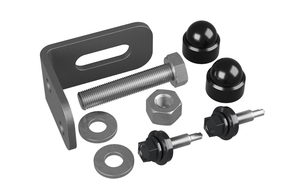 Bild von deutsche zauntechnik Montagematerial für Zaunpfosten Residenz select+