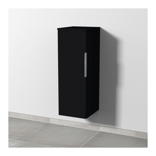 Bild von Sanipa 3way Mittelschrank mit 1 Tür, Schwarz-Matt, UF11808