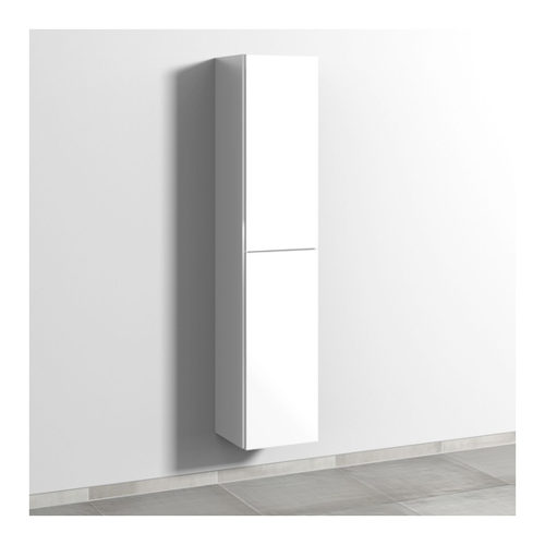 Bild von Sanipa 3way Hochschrank mit 2 Türen, Weiß-Glanz