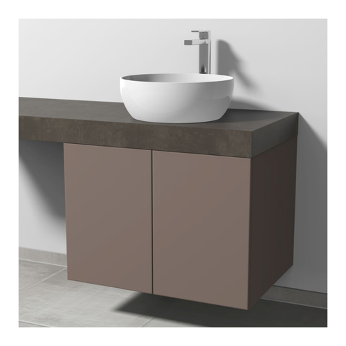 Bild von Sanipa Waschtischunterbau mit Türen 2morrow (P3362) – Taupe-Matt