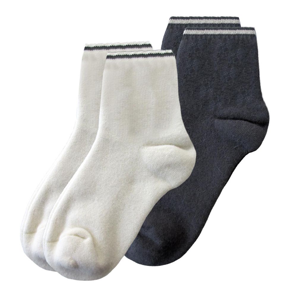 Bild von Sangora Bettsocken aus Angora
