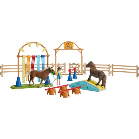 Bild von Schleich® 42481 Farm World Spielset - Pony Agility Training