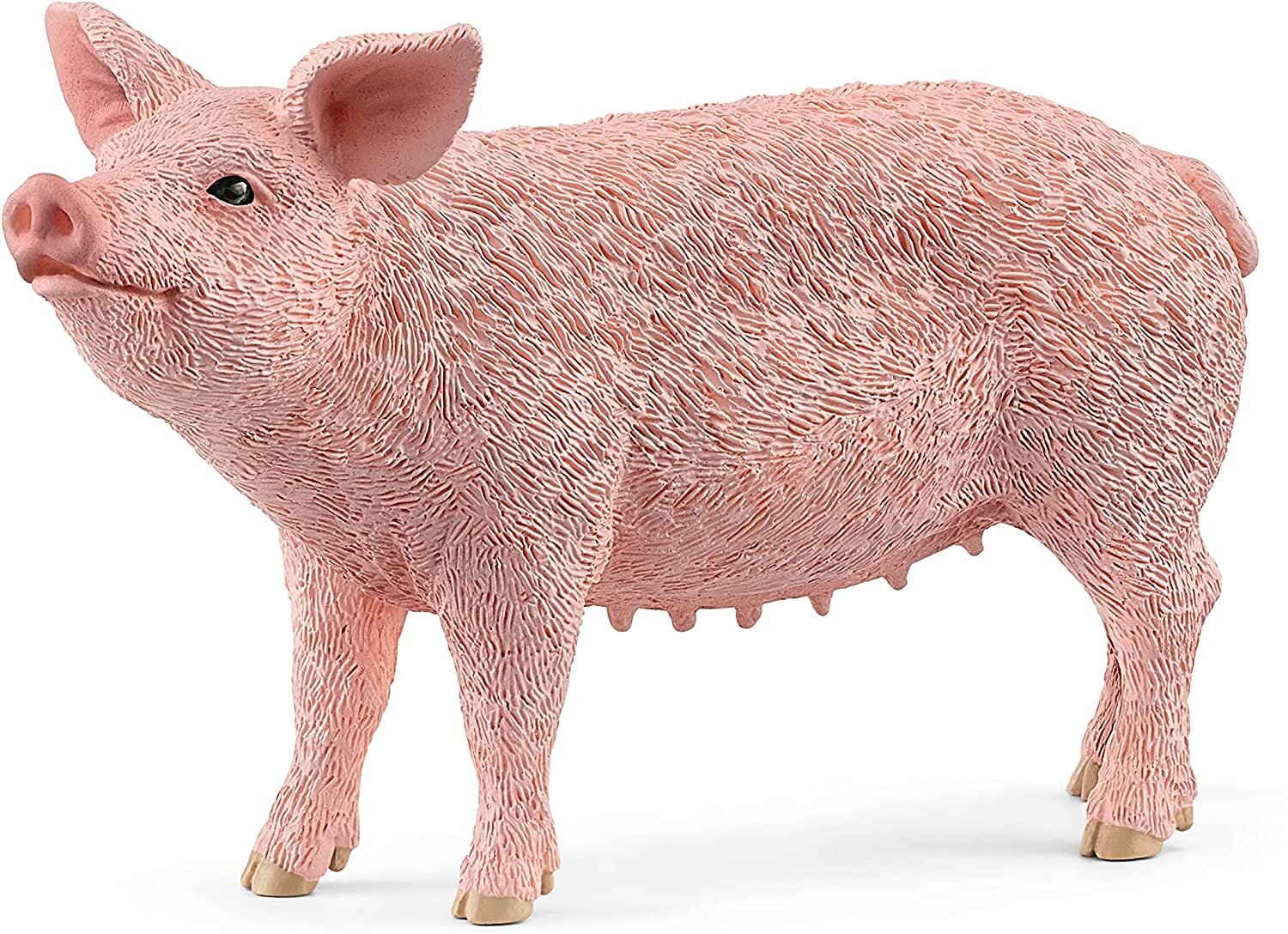 Bild von Schleich 13933 - Farm World, Schwein, Hausschwein, Tierfigur, Länge: 10,3 cm