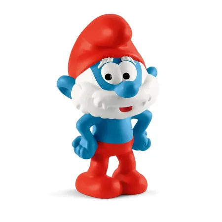 Bild von schleich 20814 Papa Schlumpf, für Kinder ab 3+ Jahren, The Smurfs - Spielfigur