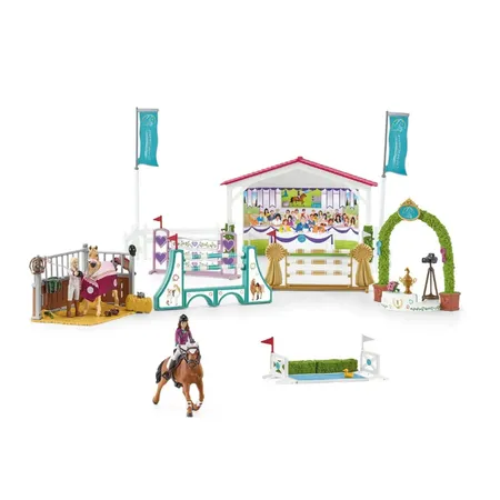 Bild von Schleich® Spielwelt 42440 Horse Club Freundschaftsturnier