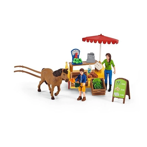 Bild von Schleich Mobiler Farm Stand