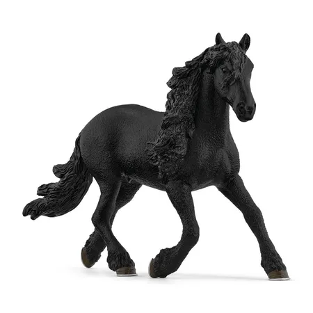 Bild von Schleich 13975 - Horse Club, Friese Hengst, schwarz, Pferd, Höhe: 11,2 cm