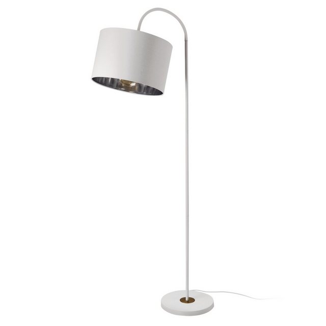 Bild von lux.pro Stehlampe, ohne Leuchtmittel, »Toledo« 173cm hoch Schwenkbar Weiß
