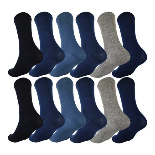 Bild von EloModa Basicsocken 12 Paar Herren Damen Socken Basic Freizeit Anzug Business
