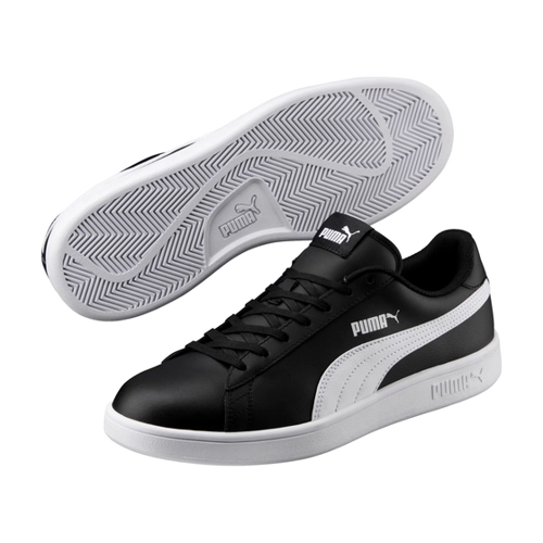 Bild von PUMA Smash v2 Leder Sneaker in Schwarz - Vielseitiger Klassiker