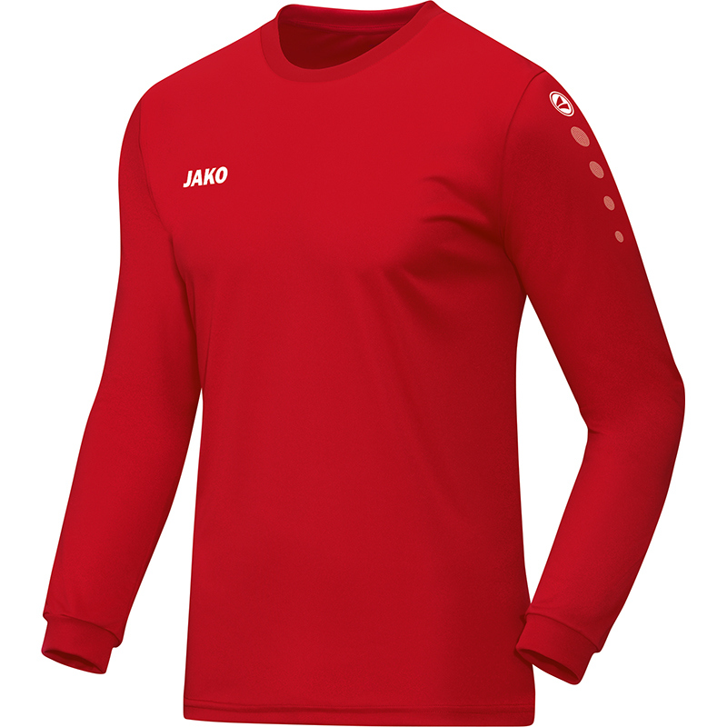 Bild von JAKO Team Trikot langarm Kinder rot 116